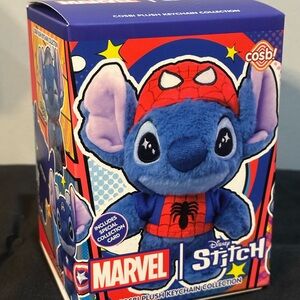 Cosbi Disney Stitch Marvel Plush Keychain - Blind Box
